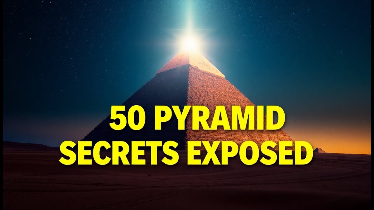 50 PYRAMID SECRETS Archaeologists Don’t Want You to Find Out - YouTube