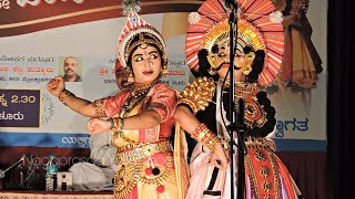 Yakshagana Sundopasunda, Nagashree GS-Tilottame, ಪದ್ಯ-ಯಾರಯ್ಯ ನೀವು ಯಾರಯ್ಯ..?!, Subraya Hebbar, (HD)