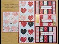 Hearts and Stripes - February card class cards