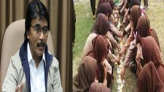 ADHYAKSA DAULT BERANG...! Pramuka Makan Nasi Beralaskan Tanah