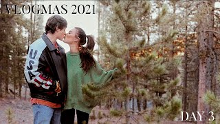 VLOGMAS 2021 - Cutting down our Christmas tree + decorating the house!  - DAY 3