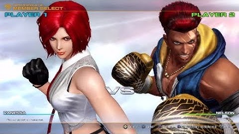 King Of Fighters XIV: Vanessa Vs Nelson
