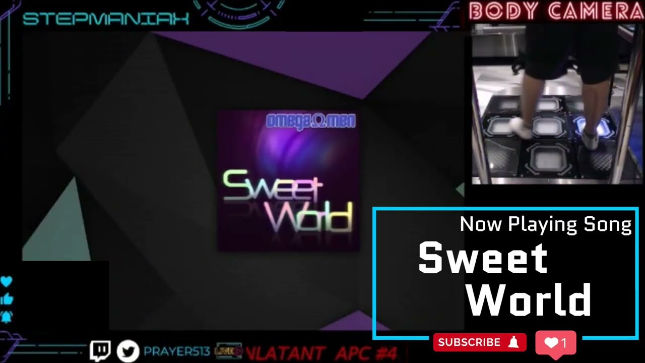 【513】StepManiaX All Perfect Combo - SWEET WORLD Wild 22 - 100,000 points!!