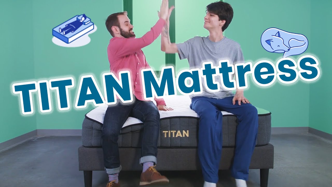 Titan Mattress Review | Support for Heavy People? (Brooklyn Bedding Titan Mattress 2019)