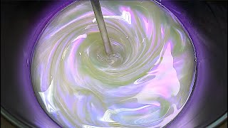 Spraying Mardis Gras Pearl over Desert Tan (Sleeper Magic)