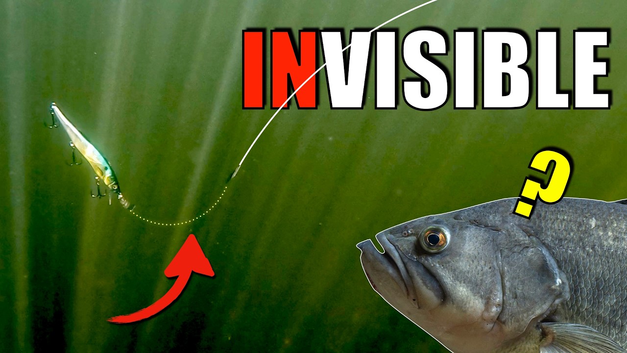INVISIBLE Wire Leader? NO Bite Loss! (Underwater Proof)
