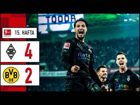 Mönchengladbach 4-2 Borussia Dortmund MAÇ ÖZETİ | Bundesliga - 2022/23