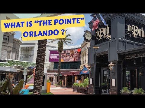 The POINTE ORLANDO Entertainment Complex-Orlando Florida Nightlife 2025