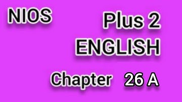 Nios Plus 2 English Chapter 26 A