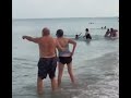 SHARK sends people running for their lives in Hollywood Florida