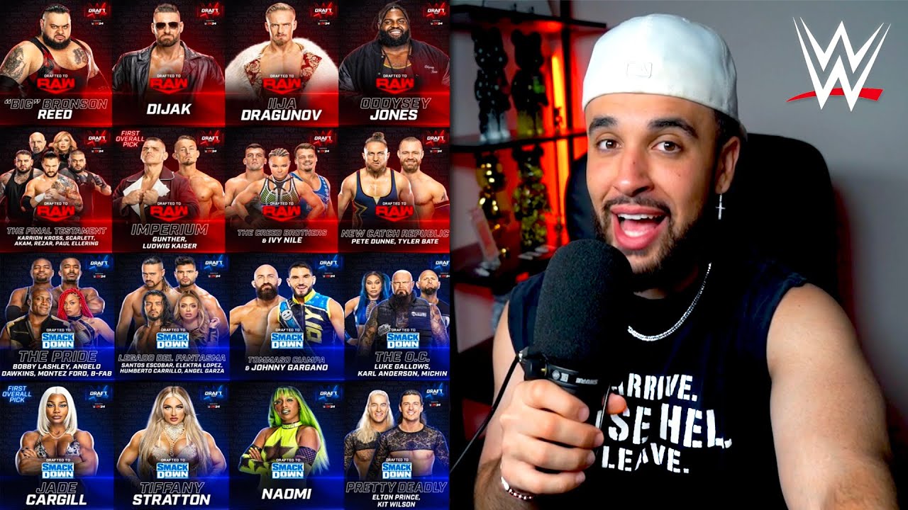 WWE DRAFT NIGHT TWO REVIEW!