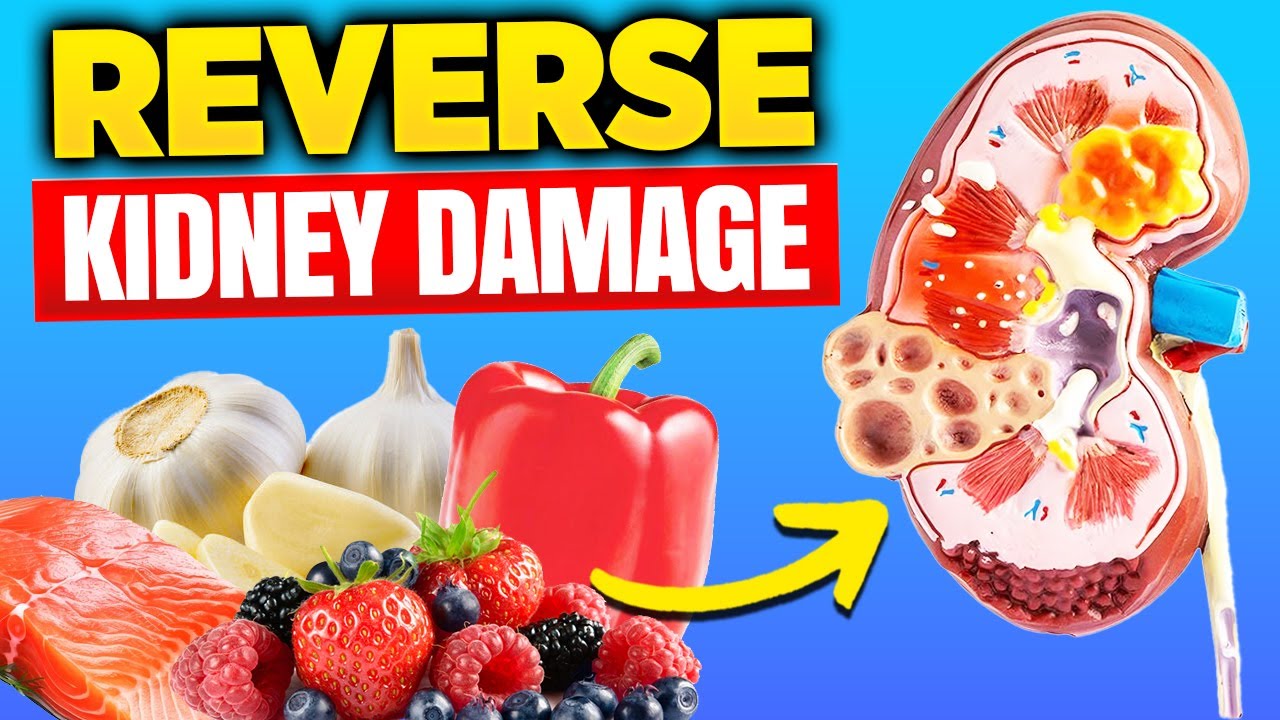 TOP 10 Foods to REVERSE Kidney Damage