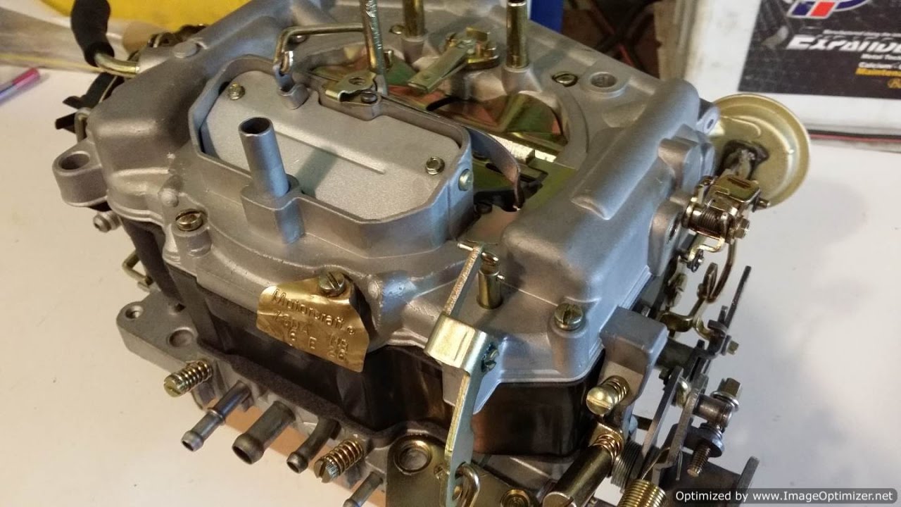 Rebuilding the Carter Thermoquad Carburettor - Re-assembly Part 2 - YouTube