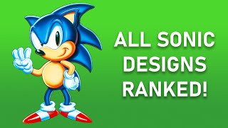 19 Sonic the Hedgehog Designs Ranked from Worst to Best