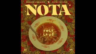 Eladio Carrión, NICKI NICOLE - Nota (audio)