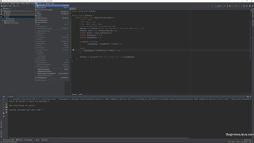 Beginners Java 2018 -- Lesson 6 -- If / else if / else