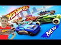 Hot Wheels UNLEASHED лучшие серии подряд - Даник и папа играют в Хот Вилс Анлишед