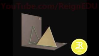 Views of Square Prism (Cube) inclined to both plane - #ReignEdu Animation Series #ED110