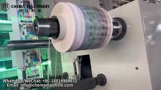 CMRY series colors paper#label #barcode film stack type #flexo printing machine from China