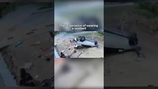 Security cameras captured a shocking accident.