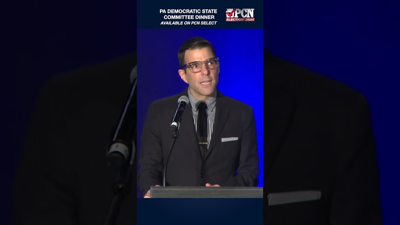 Democratic State Committee Dinner | Actor Zachary Quinto