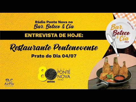 Neste sábado tem a abertura oficial do Bar, Boteco & Cia 2022!