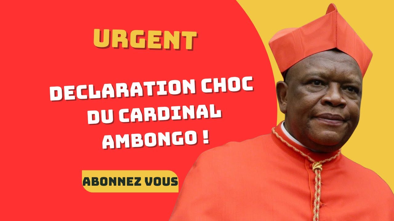 🔥 Ambongo : Ce Message Puissant à la Jeunesse Fait Trembler le Congo ...
