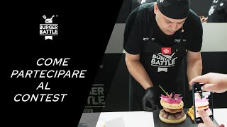 Burger Battle 2024 - Come partecipare