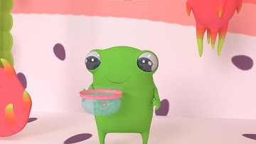 Hoạt Hình Chú Ếch Con - Bắt Cá Hoa Quả | Nhạc Thiếu Nhi Việt Nam Vui Nhộn
