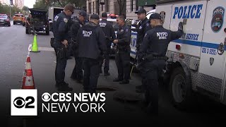 3 people seen exiting sewer on Upper East Side, police say
