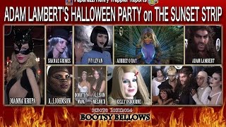 Adam Lamberts Halloween Party on The Sunset Strip