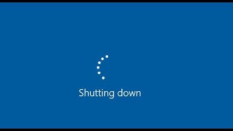 Fix Windows Computer Shutdown Problem [Tutorial]