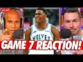 Wolves stun the nuggets  game 7 reaction w jj redick and richard jefferson