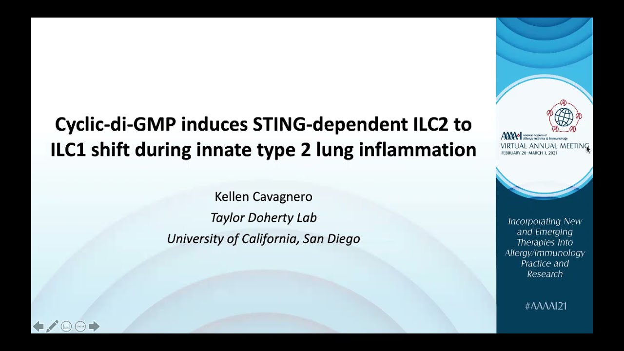 Innate lung inflammation STINGs: Bacterial CDG drives STING-dependent ILC2 to ILC1 shift