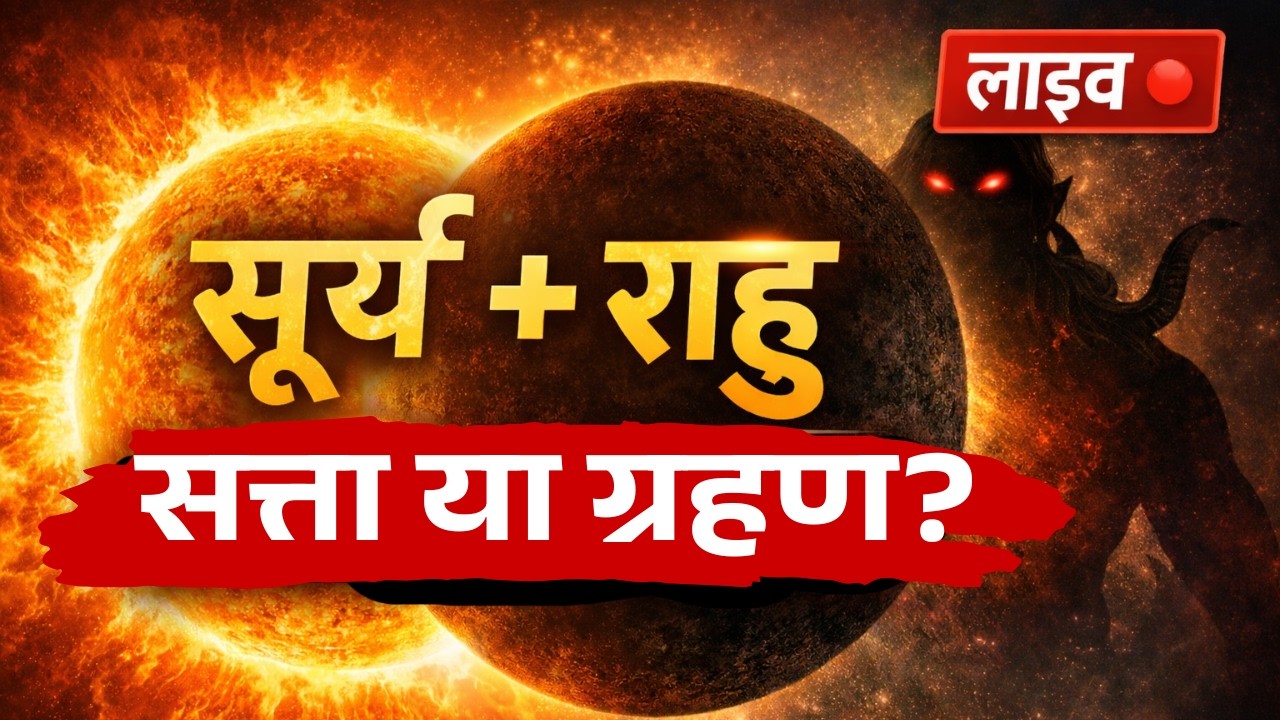 सूर्य–राहु योग: सत्ता या ग्रहण? | LIVE चर्चा