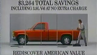 1991 Dodge Dakota Month TV Commercial