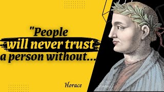 Horace's Quotes which are better known in youth to not to Regret in Old Age