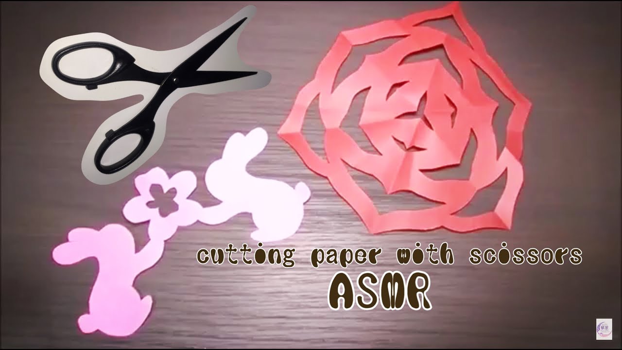 【音フェチ】[囁き] ハサミで紙を切る2 -binaural-【ASMR】