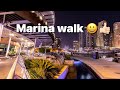 Let’s walk on  MARINA WALK 😀  #dubailife  #marinawalk #marinadubai #zipline  #marinamall