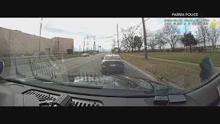 Parma police use Grappler bumper tool to stop suspect vehicle during pursuit screenshot 3
