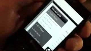 HTC Touch Diamond in action