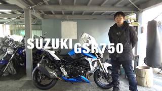 SUZUKI：GSR750参考動画：走行動画