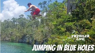 Tour of Andros Bahamas || Androsia || Captain Bill's Blue Hole  || Family Traveling the Bahamas