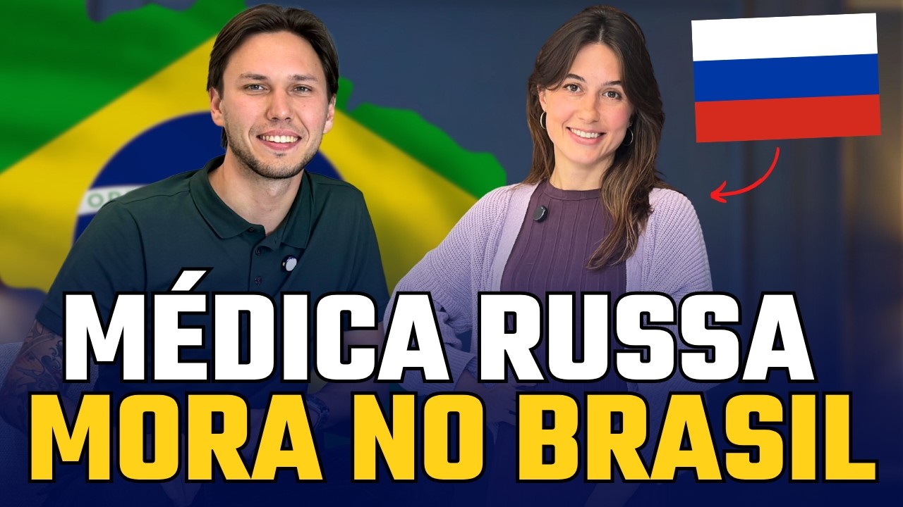 👩‍⚕️ MÉDICA RUSSA revela por que DECIDIU ficar no BRASIL! 🇧🇷