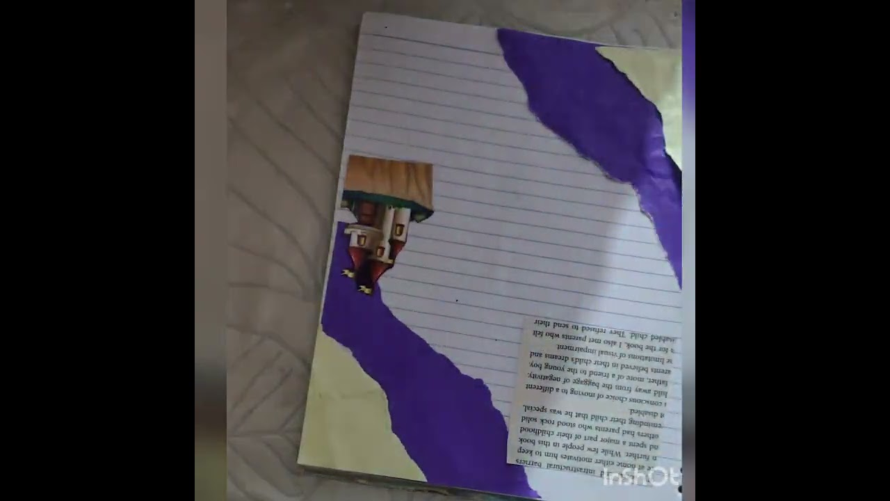 purple and yellow journal 🖼️