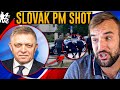 Slovakian prime minister was shot  ukraine war update