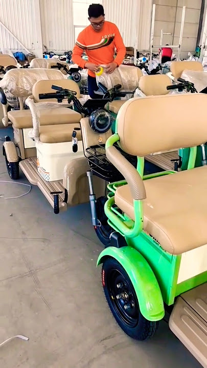 Prt 186 Electric Tricycle That Can be Reversed and Turned iñ Cargo Box#best#rider#bike#tricycle#2025
