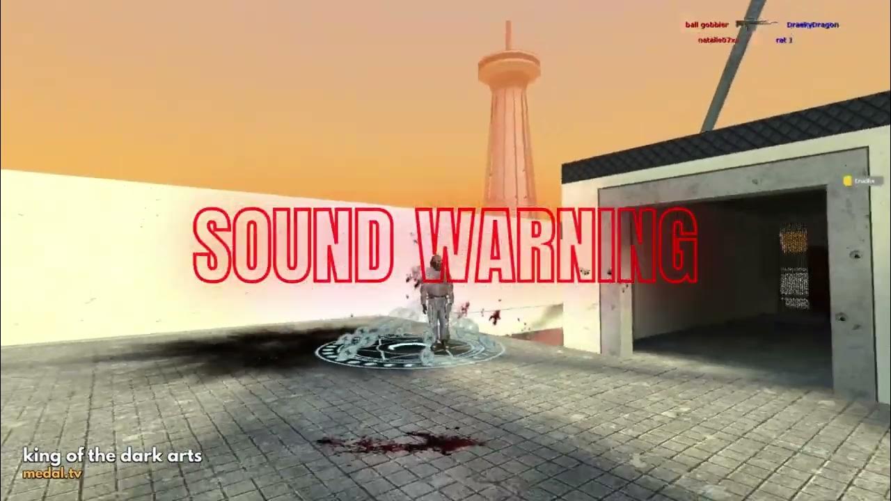 Using the doors crucifix on my friend. Gmod YouTube