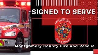 Sign to Serve- Recruit Class 58- Montgomery County Fire and Rescue