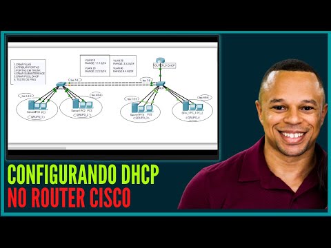 Packet Tracer CISCO CCNA - Configurar DHCP no Router cisco [ NOVO CCNA ]